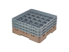 Cambro Camrack vaatwaskorf met 25 compartimenten max. glashoogte 17,4cm