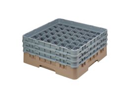 Cambro Camrack vaatwaskorf met 49 compartimenten max. glashoogte 17,4cm