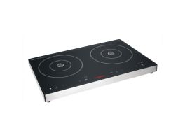 Caterlite dubbele inductiekookplaat met touchbediening 3000W