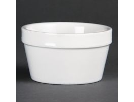 Olympia stapelbare ramekin wit 95mm (6 stuks)