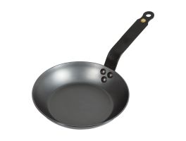 De Buyer Mineral B blauwstalen inductie koekenpan 20cm