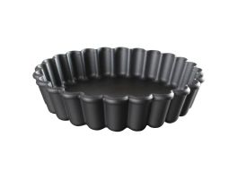 Matfer Bourgeat Exoglass ronde geplooide taartvorm 9cm (12 stuks)