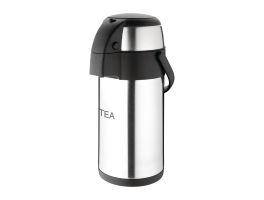 Olympia RVS pomp thermoskan Tea 3L