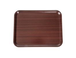 Cambro Capri gelamineerd dienblad mahonie 43x33cm