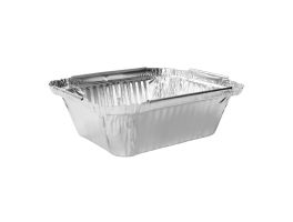 Nisbets Essentials Foliecontainers En Deksels 250ml (50 Stuks)