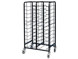 EAIS gepoedercoate serveerwagen 24 bladen