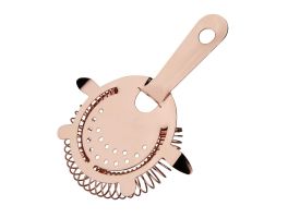 Olympia Hawthorne RVS cocktail strainer koperkleur