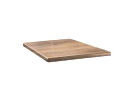 Topalit Classic Line vierkant tafelblad Atacama kersenhout 70cm