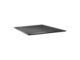 Topalit Smartline vierkant tafelblad antraciet 70cm