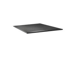 Topalit Smartline vierkant tafelblad antraciet 80cm