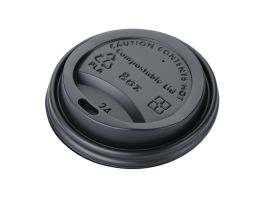 Fiesta Compostable composteerbare deksels voor 23cl koffiebekers (1000 stuks)