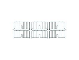 Metro Super Erecta schapverdelers 46x20,3cm (4 stuks)