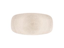 Churchill Raku Agate Grey Chefs Ovaal Bord 35.2 x 18.7cm (pak van 6)