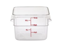 Cambro Camsquare vierkante polycarbonaat voedseldoos 11,4L