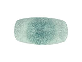 Churchill Raku Jade Green Chefs Ovaal Bord 29.8 x 15.2cm (pak van 12)