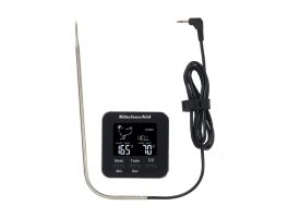 Kitchenaid Global Digitale Bedrade Probe Thermometer Zwart
