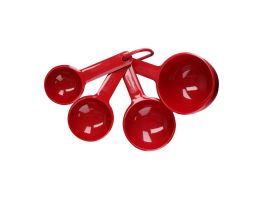 Kitchenaid Maatbekers Empire Rood (Set Van 4)