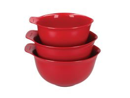 Kitchenaid Mengkommen Empire Rood (Set Van 3)