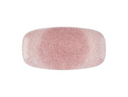 Churchill Raku Pink Quartz Chefs Ovaal Bord 35.2 x 18.7cm (pak van 6)