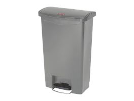 Rubbermaid Slim Jim pedaalemmer grijs 50L