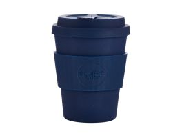 Kerr & Napier Ecoffee Cup herbruikbare bamboe koffiebeker donkerblauw 340ml