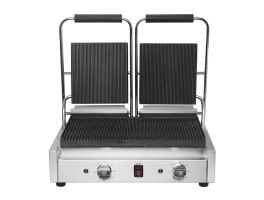 DY994 - Buffalo Bistro dubbele contactgrill groef/groef