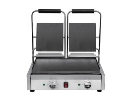 DY998 - Buffalo Bistro dubbele contactgrill glad/glad