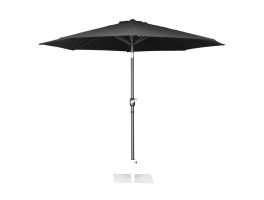 Bolero Sevilla Ronde Parasol 3M Diameter Zwart