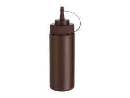 Vogue portioneer knijpfles bruin 34cl