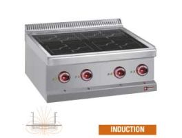 Elektrisch fornuis, 4 inductiezones - Top -