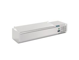 Polar g-serie aanrechtvoorbereidingskoelkast met deksel 5x 1/4gn