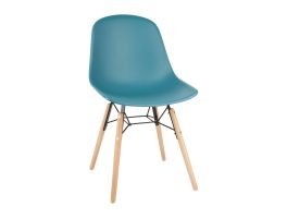 Bolero Arlo stoelen groenblauw (2 stuks)