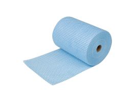Nisbets Essentials niet geweven doek blauw (rol met 300 vellen)