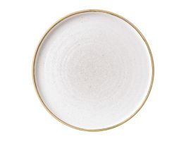 Churchill Stonecast Barley White Bord Met Opstaande Rand 25.9cm (pak van 6)