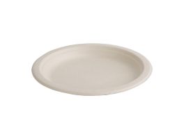 Fiesta Compostable composteerbare bagasse borden rond 261mm ongekleurd (50 stuks)