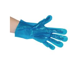 Vegware composteerbare handschoenen voor voedselbereiding blauw - medium (2400 stuks)