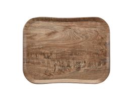 Cambro Century Woodgrain dienblad licht olijfhout dessin 36x46cm