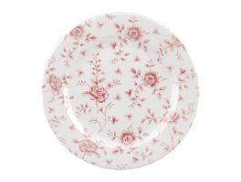 Churchill Rose Chintz Cranberry Bord 30.5cm (pak van 6)