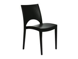 Sol outdoor/indoor stapelbare stoel anthraciet