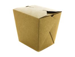 Vegware kraft noedeldoos 1000ml (400 stuks)