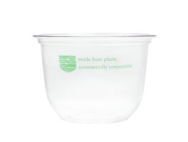 Vegware 96-serie composteerbare ronde bakjes 296ml (1000 stuks)