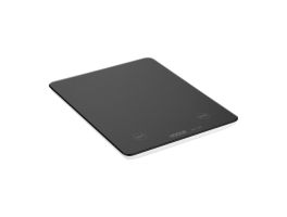 Vogue digitale zwarte vierkante weegschaal 10 kg