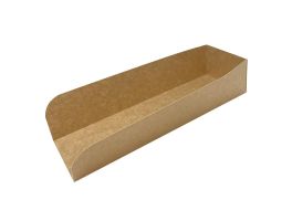 Fiesta recyclebare hotdogbak groot 50x75 mm (500 stuks)