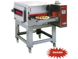 Tunnel-pizza oven geventileerd elektrisch 40-30 pizza's Ø 350 mm