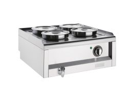 Buffalo 600 Serie 4 Pot Bain Marie