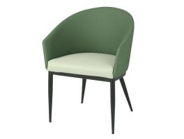 Bolero Sloane Interieur Eetkamerstoelen - Groene Bos Mix (Set Van 2)