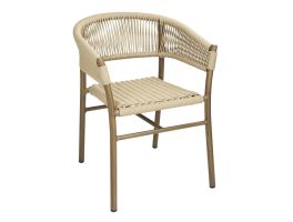 Bolero Florence Natuurlijk Touw Twist Rieten Stoelen (Pak Van 2)