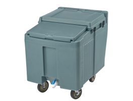 Cambro Ics125L Ijscaddy Met Schuifdeksel Leisteenblauw