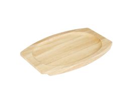FW979 - Olympia Hevea Bord Voor Gietijzer Ovale Sizzler 335 X 205 mm