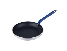 Hygiplas Aluminium Anti-aanbak Teflon Platinum Plus Koekenpan met Blauwe Handgreep 28cm